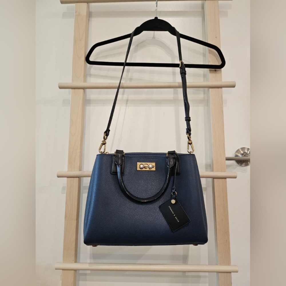 Top Handle Structured Bag - Picture 3 of 8